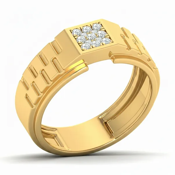 Vivid Aurora Diamond Ring - Laboratory-Grown Diamond Ladies Ring