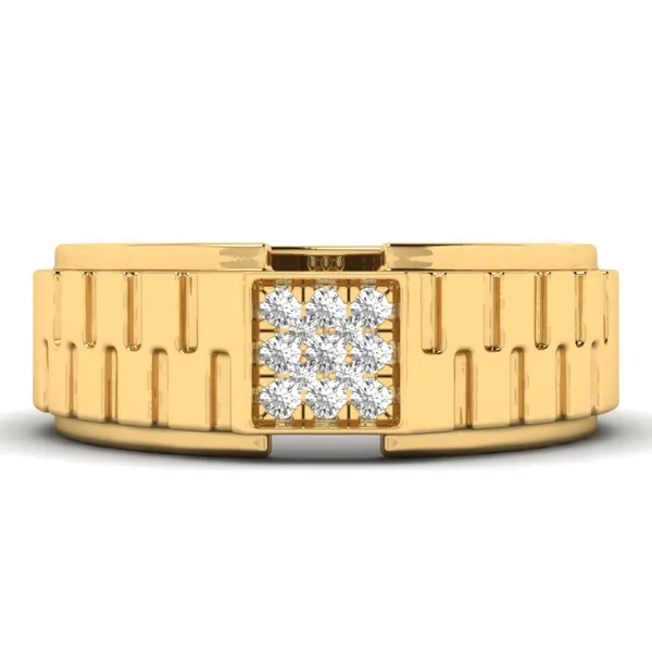 Vivid Aurora Diamond Ring - View 2