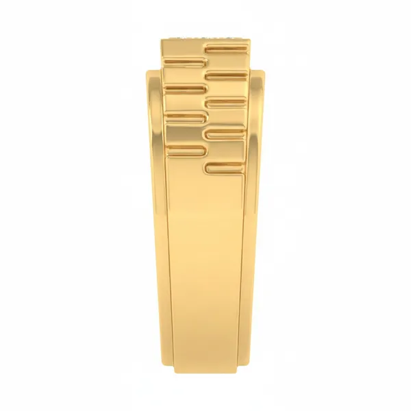 Vivid Aurora Diamond Ring - View 4