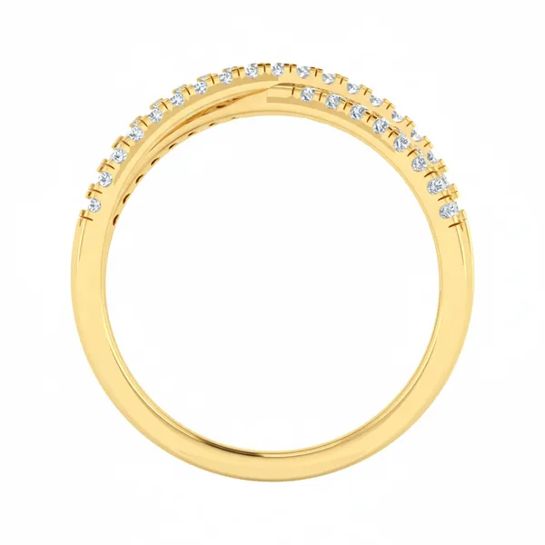Harmonious Solitaire Diamond Ring - View 3