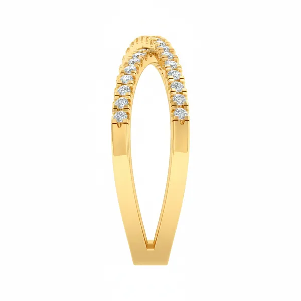 Harmonious Solitaire Diamond Ring - View 4