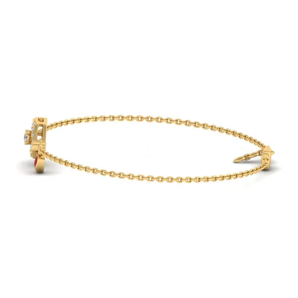 Vivid Sparkle Diamond Bracelet - View 2