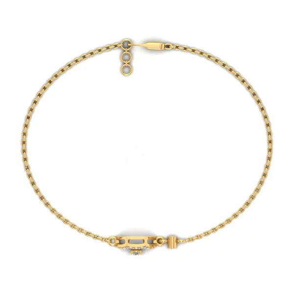 Vivid Sparkle Diamond Bracelet - View 3