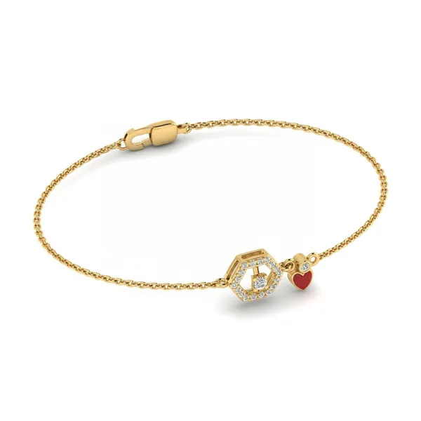 Vivid Sparkle Diamond Bracelet - View 4