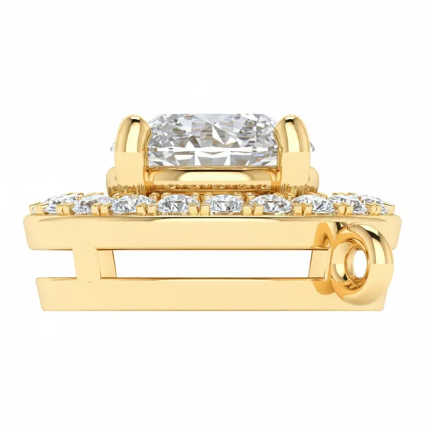 Splendid Pear Diamond Mangalsutra - View 3