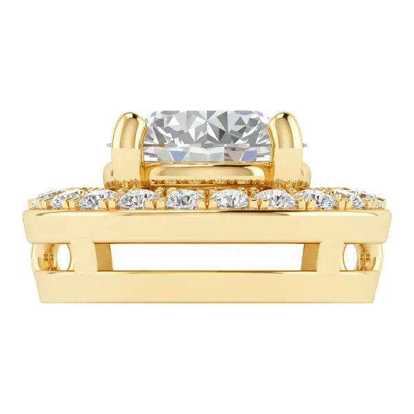 Splendid Pear Diamond Mangalsutra - View 4