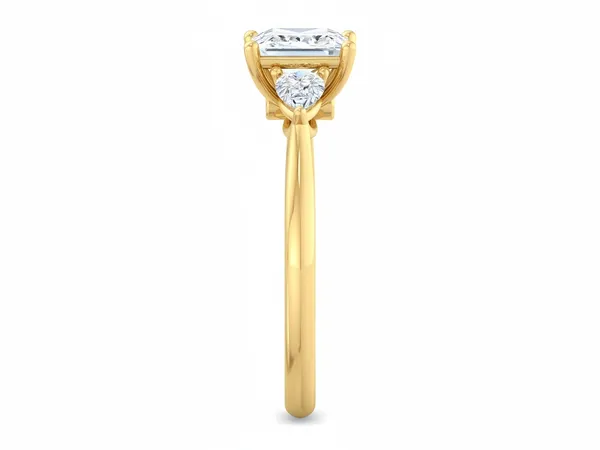 Exquisite Channel Diamond Ring - View 3