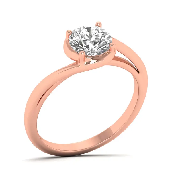 Enchanting Channel Diamond Ring - Laboratory-Grown Diamond Ladies Ring