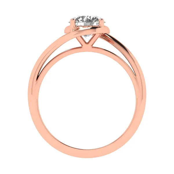 Enchanting Channel Diamond Ring - View 3
