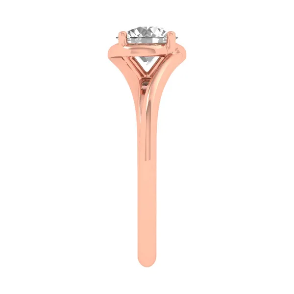 Enchanting Channel Diamond Ring - View 4