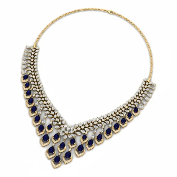Majestic Luxe Diamond Necklace - View 3