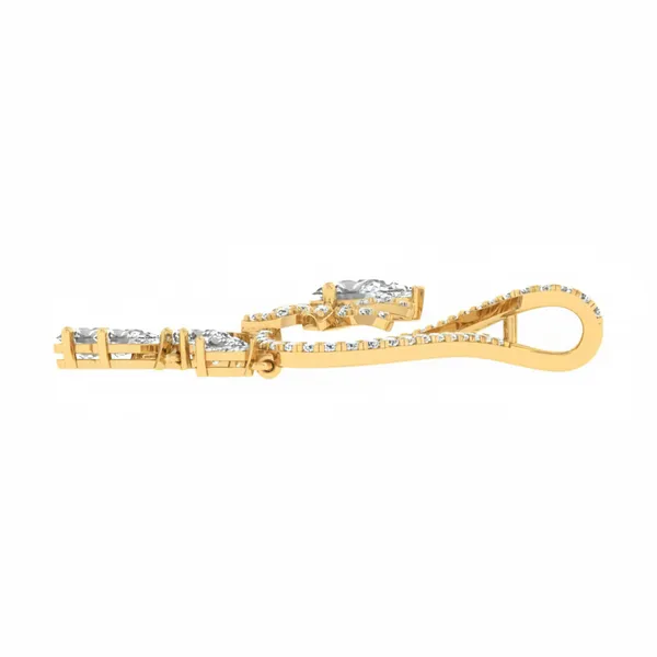 Ornate Ornate Diamond Pendant - View 3