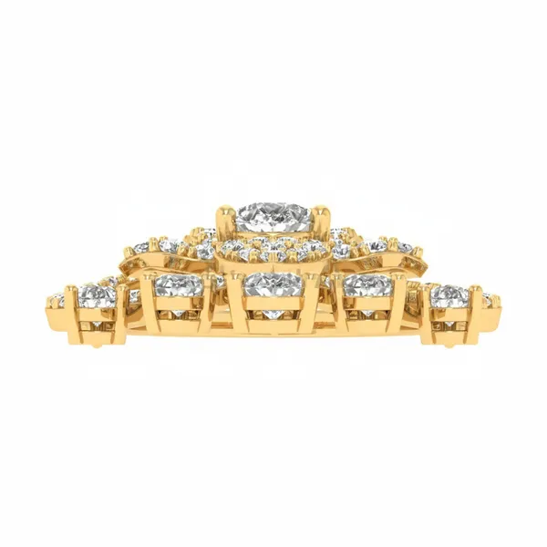 Ornate Ornate Diamond Pendant - View 4