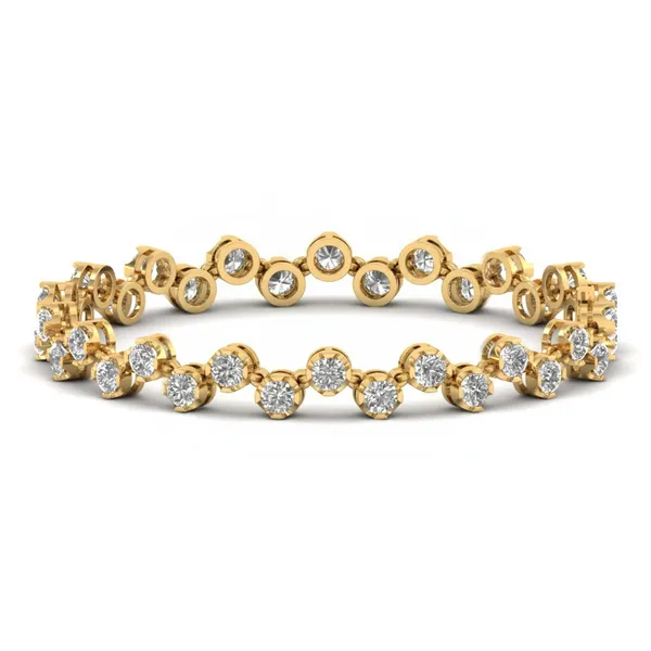 Precious Snake Diamond Bracelet - View 2