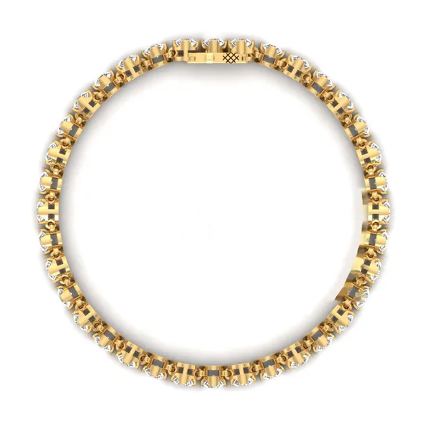 Precious Snake Diamond Bracelet - View 3