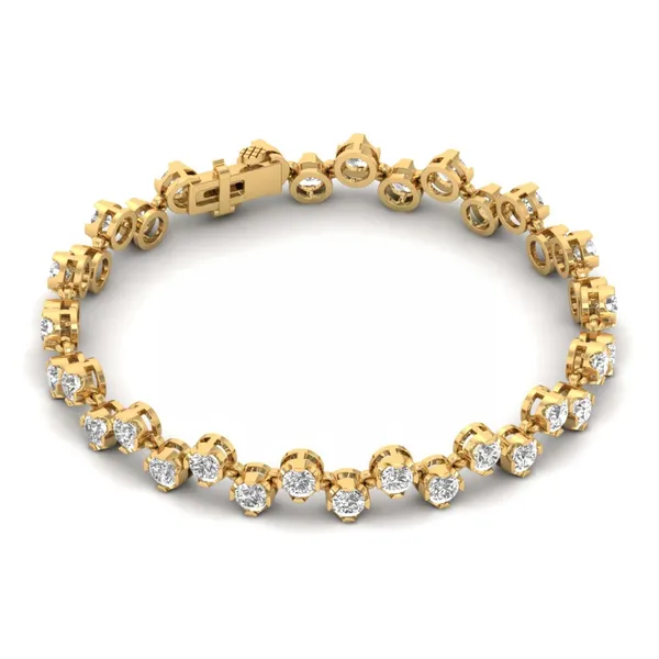Precious Snake Diamond Bracelet - View 4