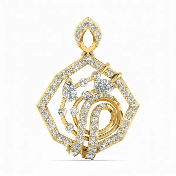 Enchanting Solitaire Diamond Pendant - Laboratory-Grown Diamond Pendant