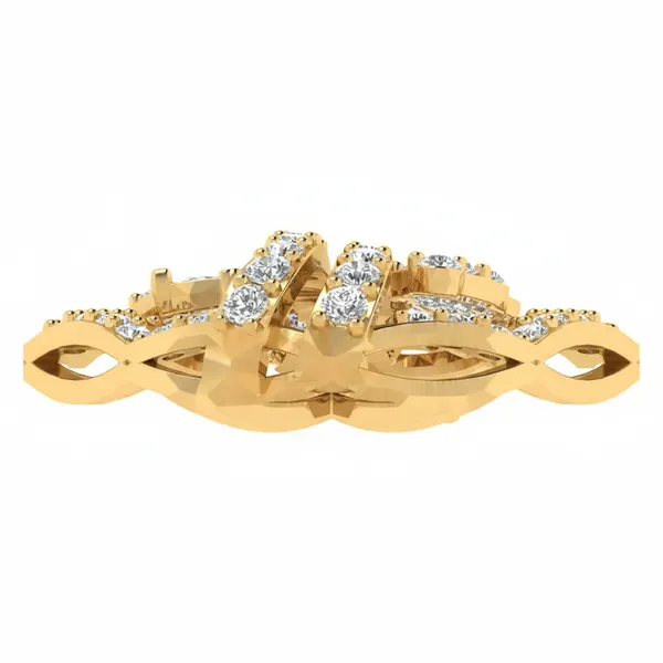 Enchanting Solitaire Diamond Pendant - View 4