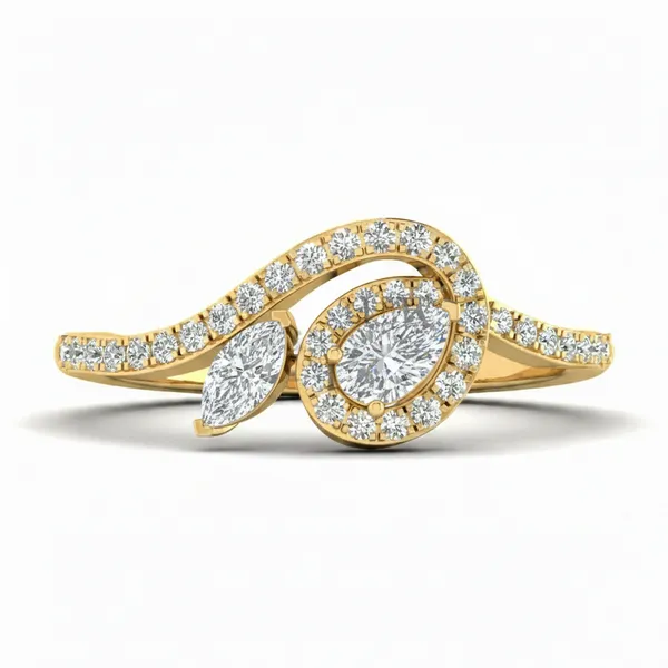 Enchanting Statement Diamond Ring - View 2