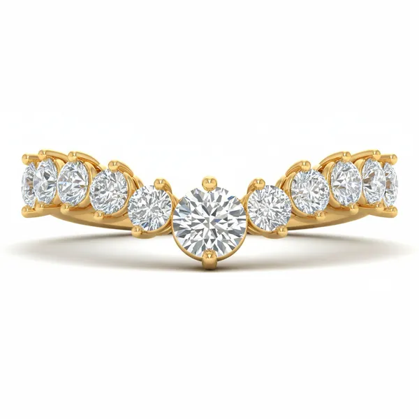 Sublime Three-Stone Diamond Ring - View 2