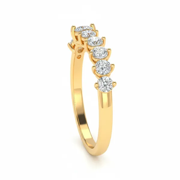 Sublime Three-Stone Diamond Ring - View 4