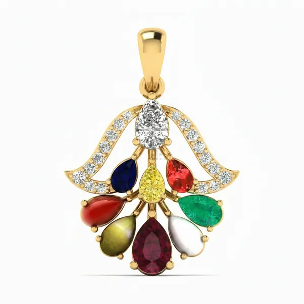 Opulent Medallion Diamond Pendant - Laboratory-Grown Diamond Pendant