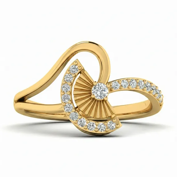 Exquisite Eternity Diamond Ring - View 2