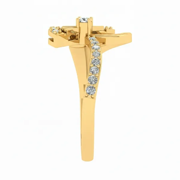 Exquisite Eternity Diamond Ring - View 4
