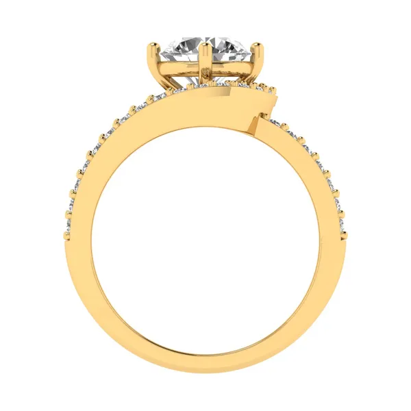 Sublime Lattice Diamond Ring - View 3