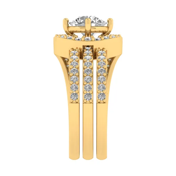 Sublime Lattice Diamond Ring - View 4