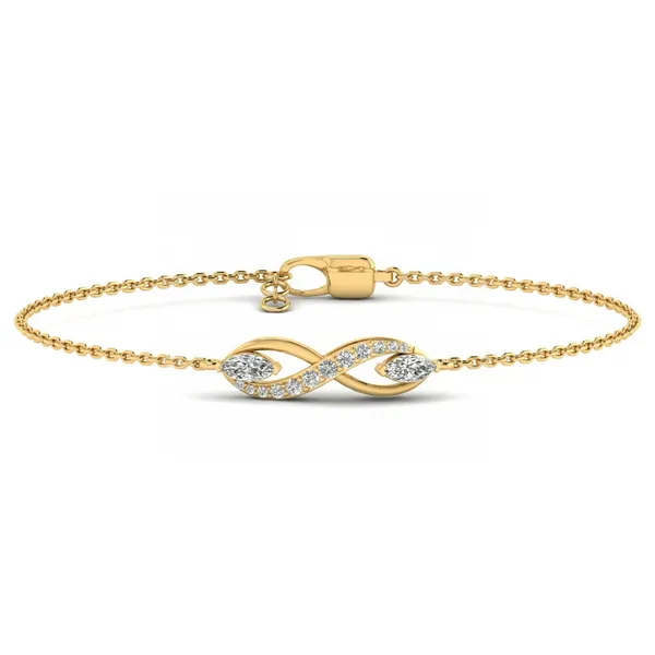 Timeless Sparkle Diamond Bracelet - Laboratory-Grown Diamond Ladies Bracelet