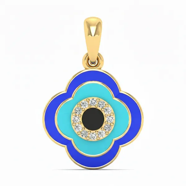 Delicate Solitaire Diamond Pendant - Laboratory-Grown Diamond Pendant