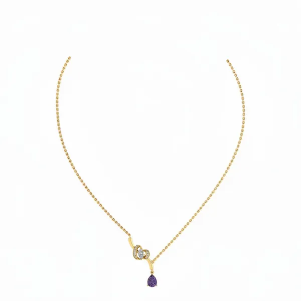 Precious Opera Diamond Necklace - Laboratory-Grown Diamond Necklace