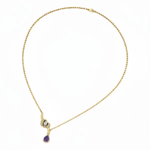 Precious Opera Diamond Necklace - View 3