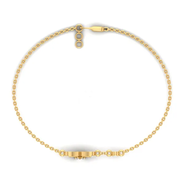Striking Charm Diamond Bracelet - View 3