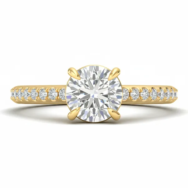 Polished Opulence Diamond Ring - View 2