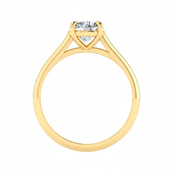 Polished Opulence Diamond Ring - View 3