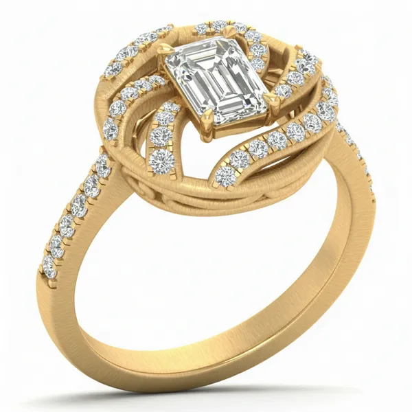 Luxurious Regalia Diamond Ring - Laboratory-Grown Diamond Ladies Ring