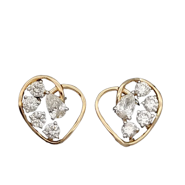 Regal Velvet Diamond Earrings - Laboratory-Grown Diamond Earrings