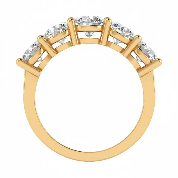 Ravishing Accent Diamond Ring - View 3