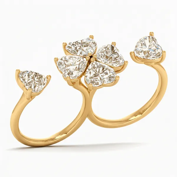Captivating Opulence Diamond Ring - Laboratory-Grown Diamond Ladies Ring