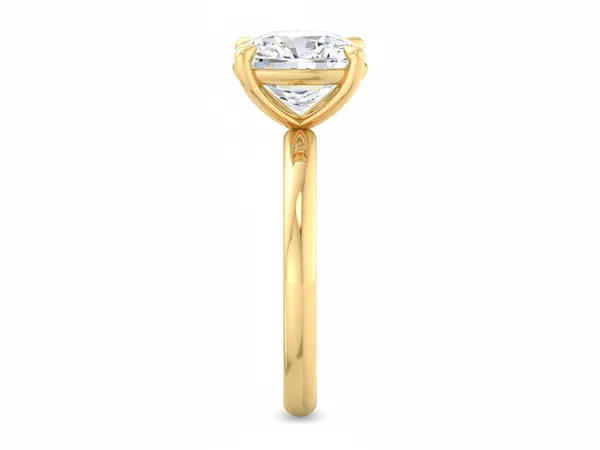 Sculptural Luxe Diamond Ring - View 3