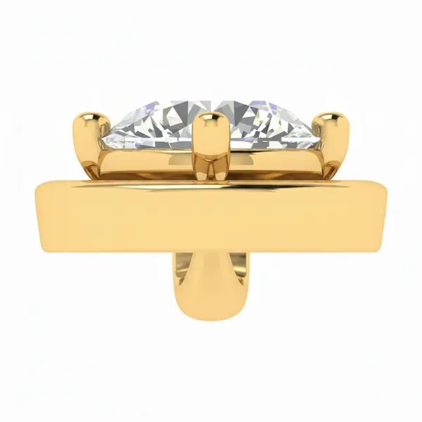 Mesmerizing Bezel Diamond Pendant - View 4