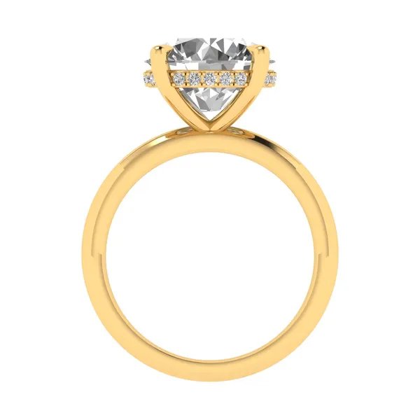 Delicate Heritage Diamond Ring - View 3
