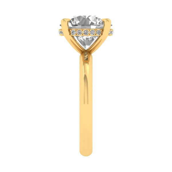 Delicate Heritage Diamond Ring - View 4