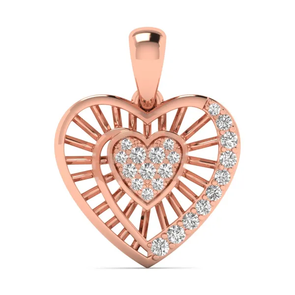 Artisan Modern Diamond Pendant - Laboratory-Grown Diamond Pendant