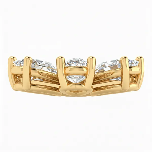 Vivid Medallion Diamond Pendant - View 4