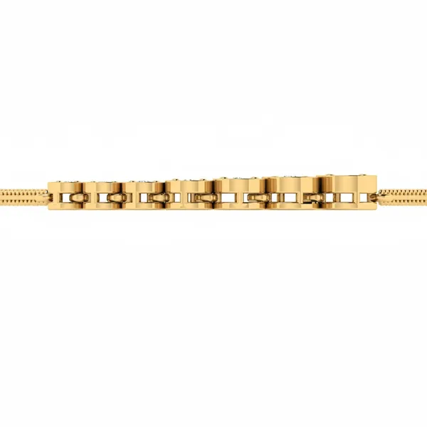 Glittering Unity Diamond Mangalsutra - View 4