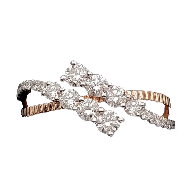 Regal Blossom Diamond Ladies Ring - Laboratory-Grown Diamond Ladies Ring