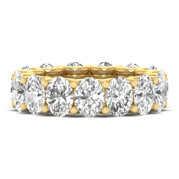 Harmonious Infinity Diamond Ring - View 2